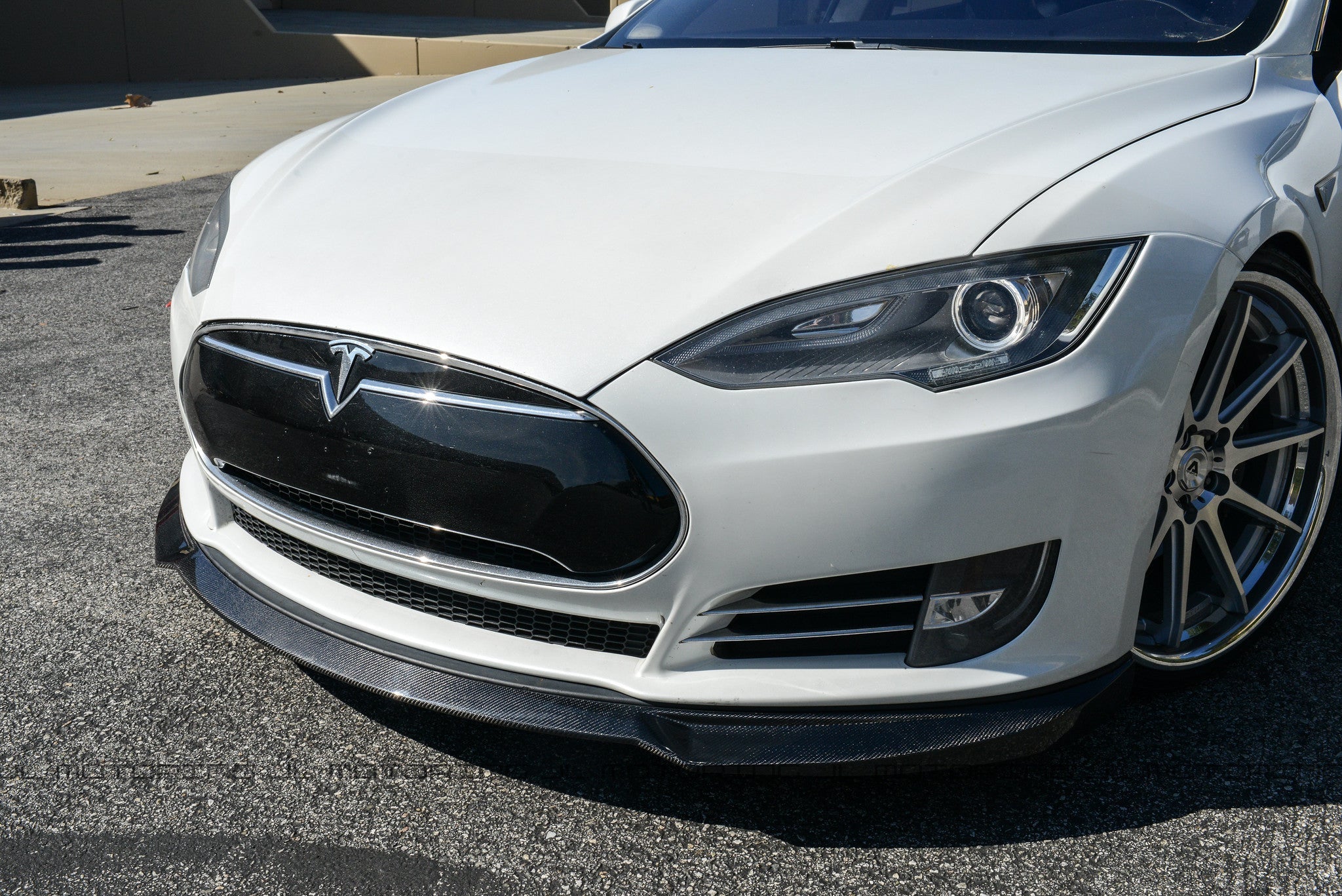 Tesla Model S Carbon Fiber Front Lip Upgrade Guide - JL Motoring