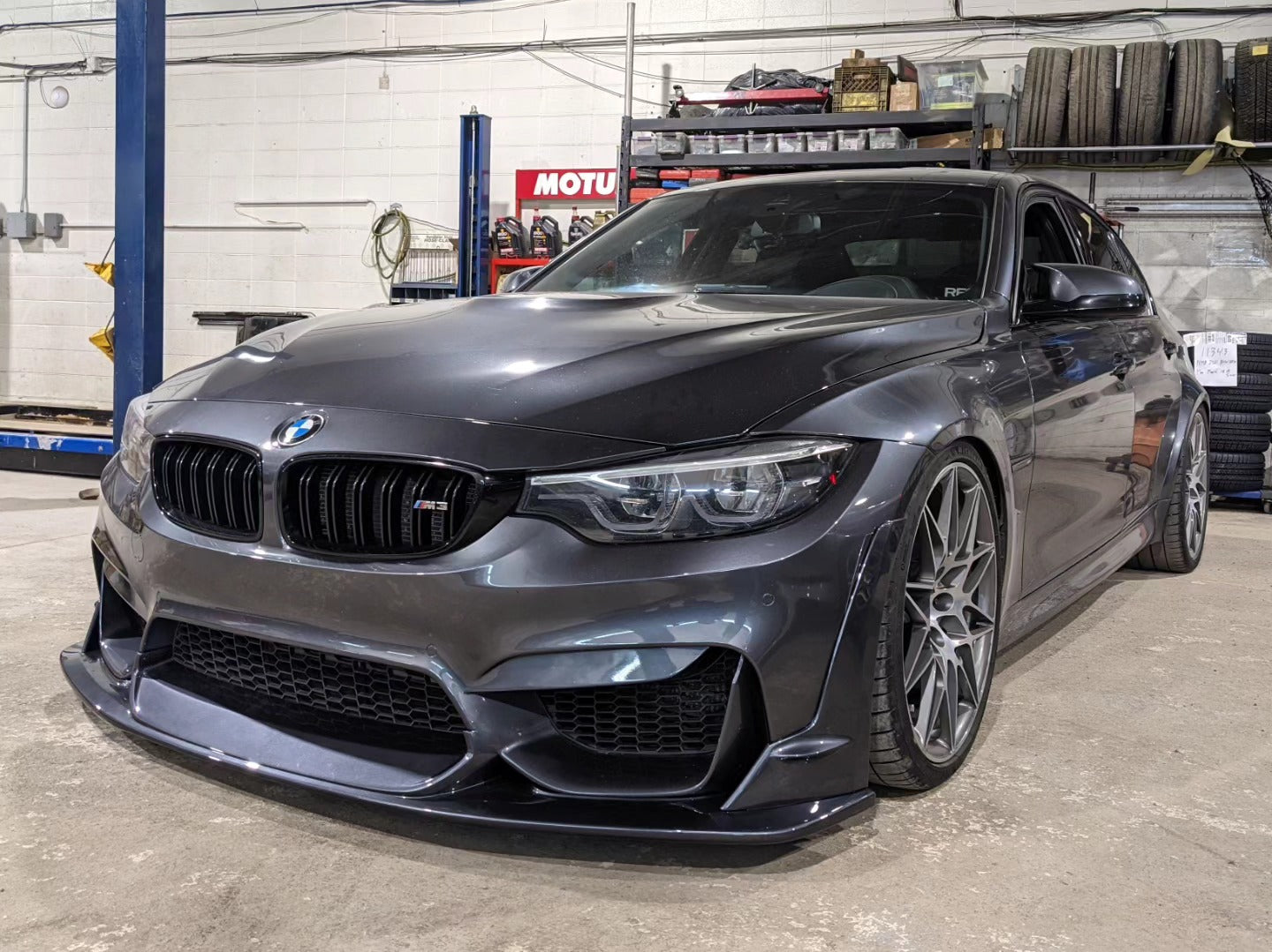 BMW F80 F82 F83 M3 M4 Carbon Fiber Front Lip