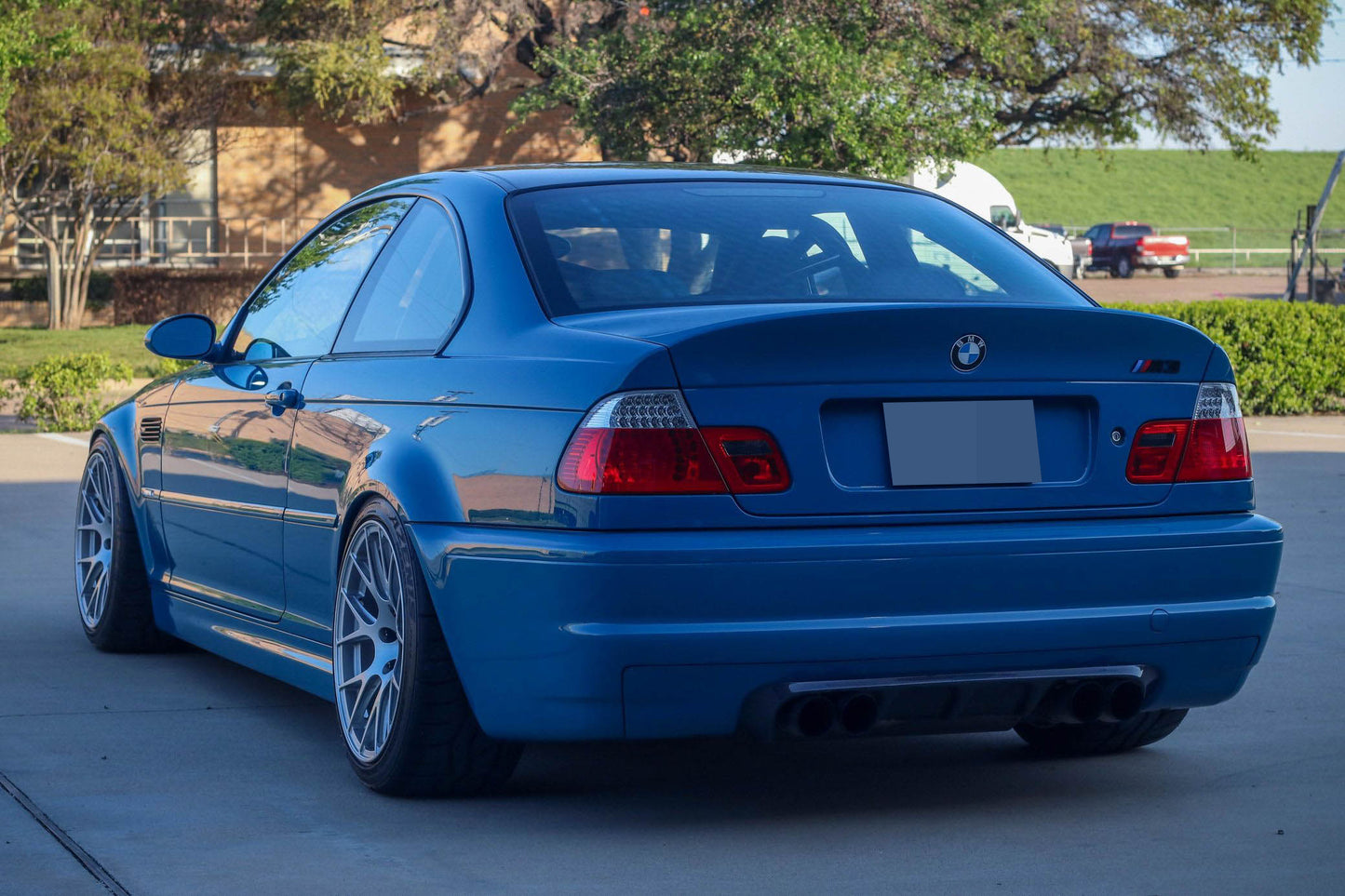 BMW E46 M3 GTS Carbon Fiber Rear Diffuser