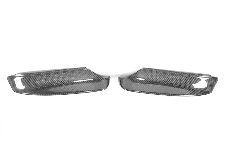 BMW E46 M3 Carbon Fiber Front Splitters for CSL Style Front Bumper