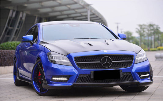 Mercedes Benz W218 CLS AMG Carbon Fiber Front Lip