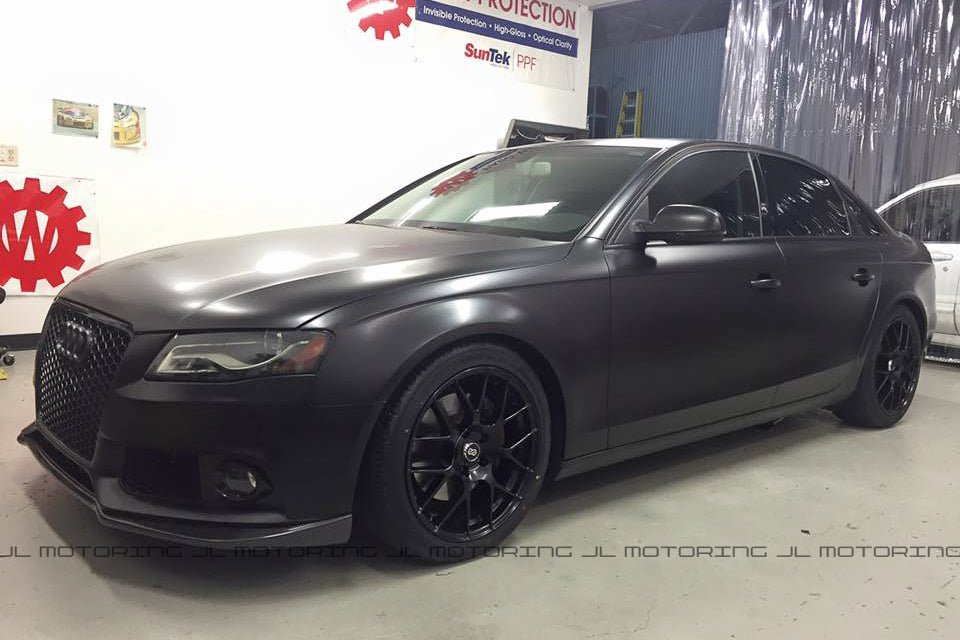 Audi B8 A4 S4 DTM Carbon Fiber Front Lip - JL Motoring