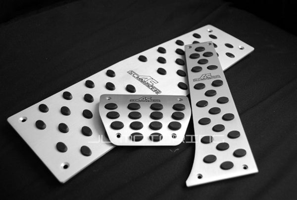BMW Brushed Aluminum ACS Pedals - E60 E61 E63 E64 - JL Motoring