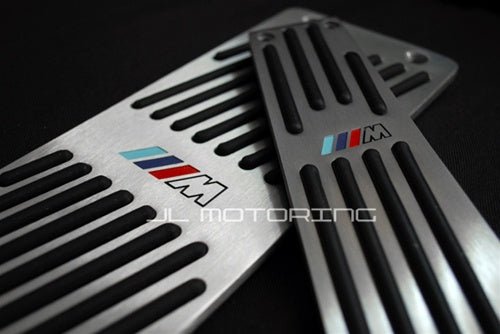 BMW Brushed Aluminum M Pedals - JL Motoring