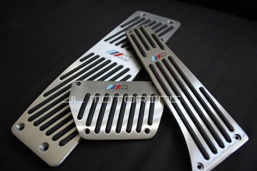 BMW Brushed Aluminum M Pedals - JL Motoring