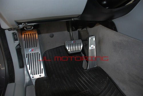 BMW Brushed Aluminum M Pedals - JL Motoring