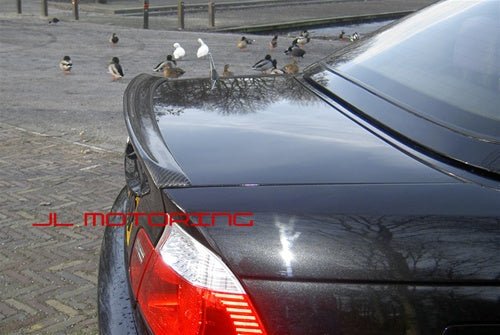 BMW E46 3 Series Convertible Carbon Fiber Trunk Spoiler - JL Motoring