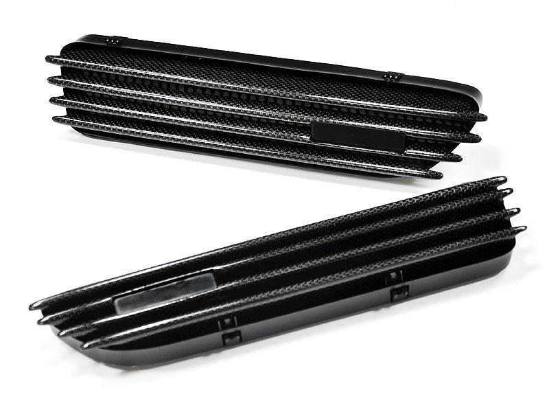 BMW E46 M3 Carbon Fiber Side Grilles - JL Motoring