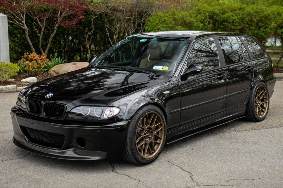 BMW E46 M3 CSL Carbon Fiber Front Lip - JL Motoring