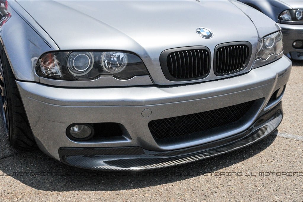 BMW E46 M3 CSL Carbon Fiber Front Lip - JL Motoring