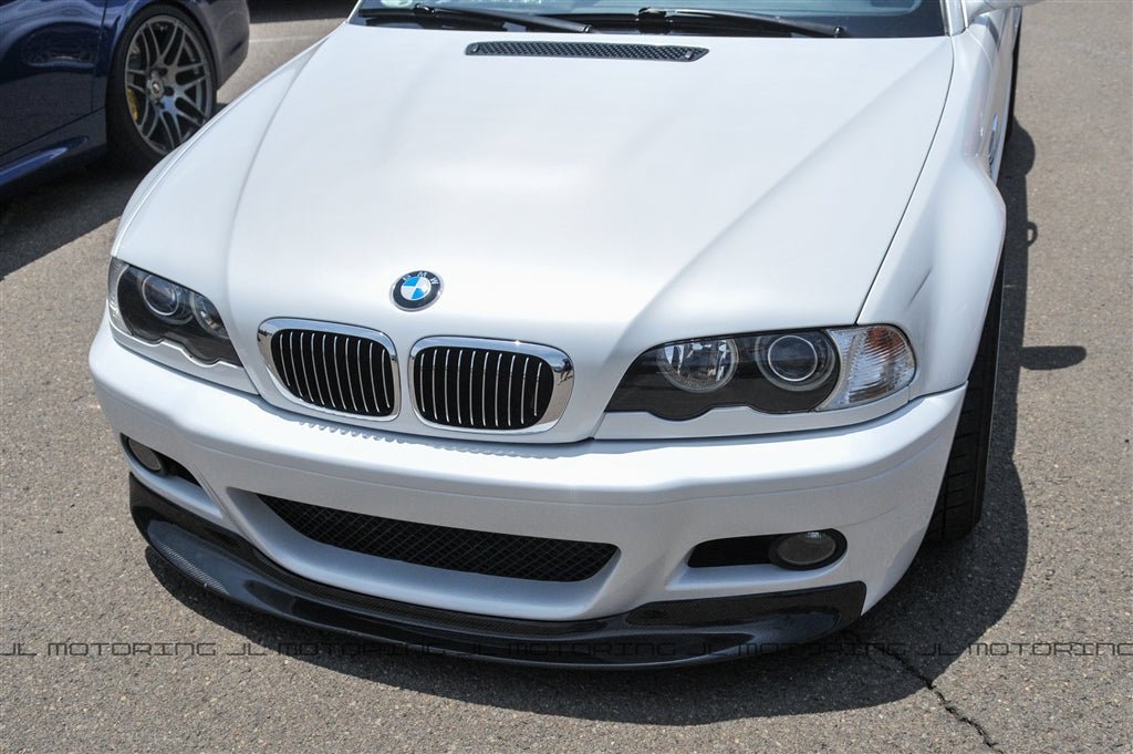 BMW E46 M3 CSL Carbon Fiber Front Lip - JL Motoring