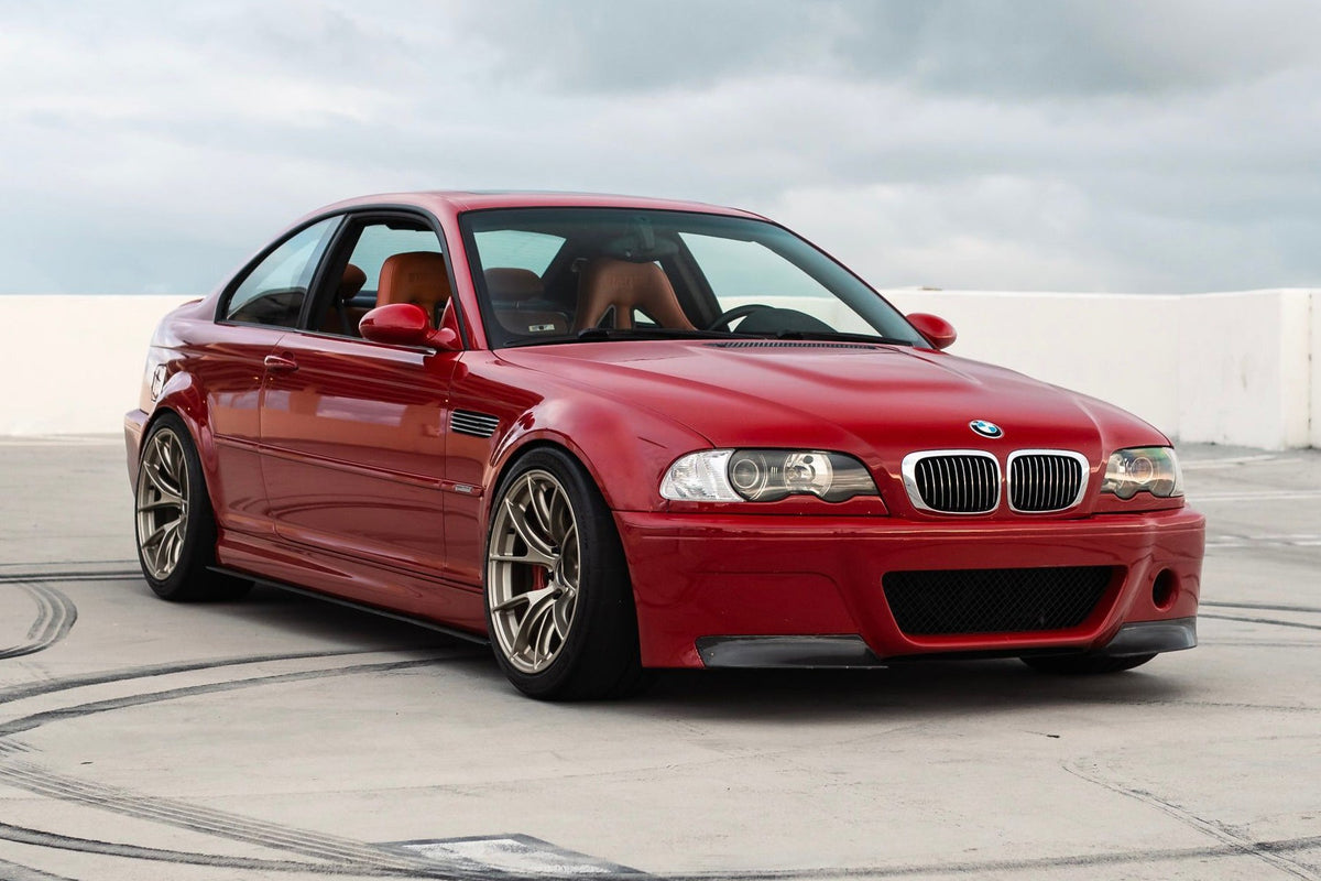 BMW E46 M3 CSL Style Front Bumper - JL Motoring