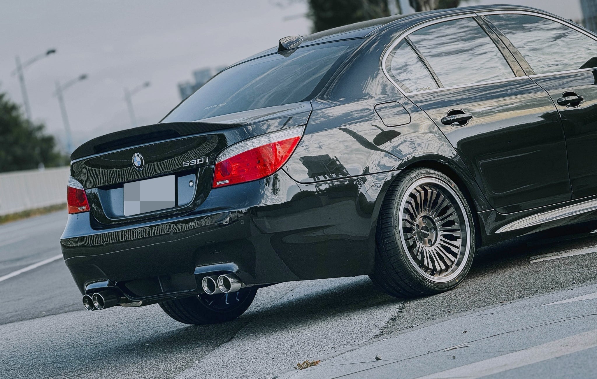 BMW E60 5 Series M5 Style Rear Bumper - JL Motoring