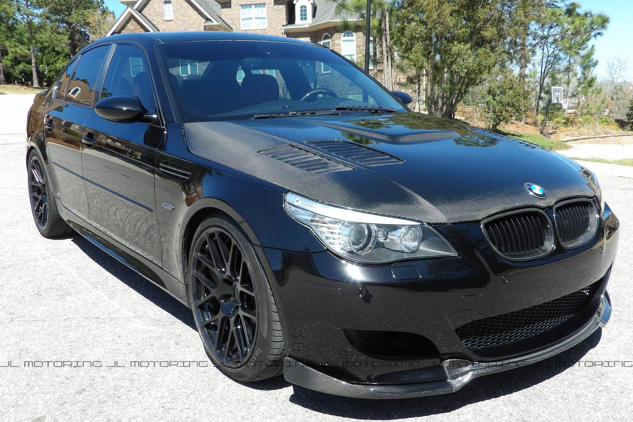 BMW E60 M5 Carbon Fiber Front Spoiler - JL Motoring