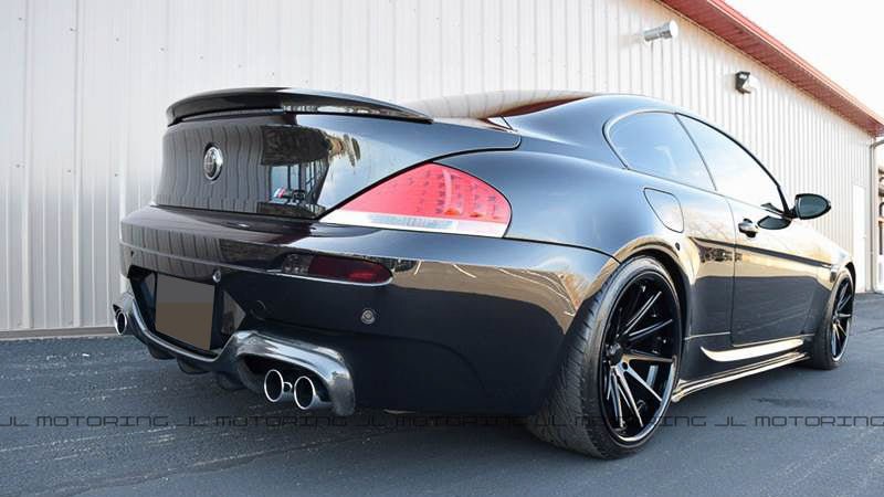BMW E63 E64 M6 Carbon Fiber Rear Diffuser - JL Motoring