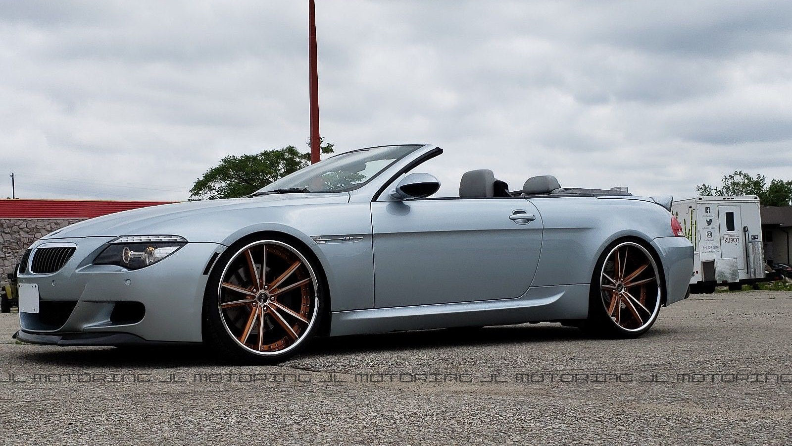 BMW E63 M6 Carbon Fiber Front Lip - JL Motoring