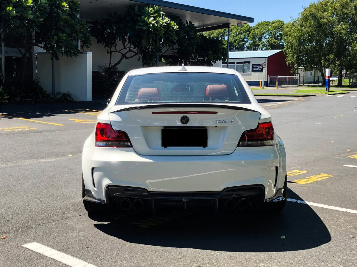 BMW E82 1M 1 Series Performance Carbon Fiber Trunk Spoiler - JL Motoring