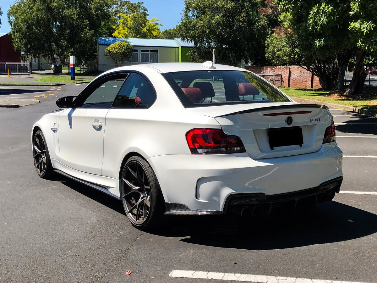 BMW E82 1M 1 Series Performance Carbon Fiber Trunk Spoiler - JL Motoring