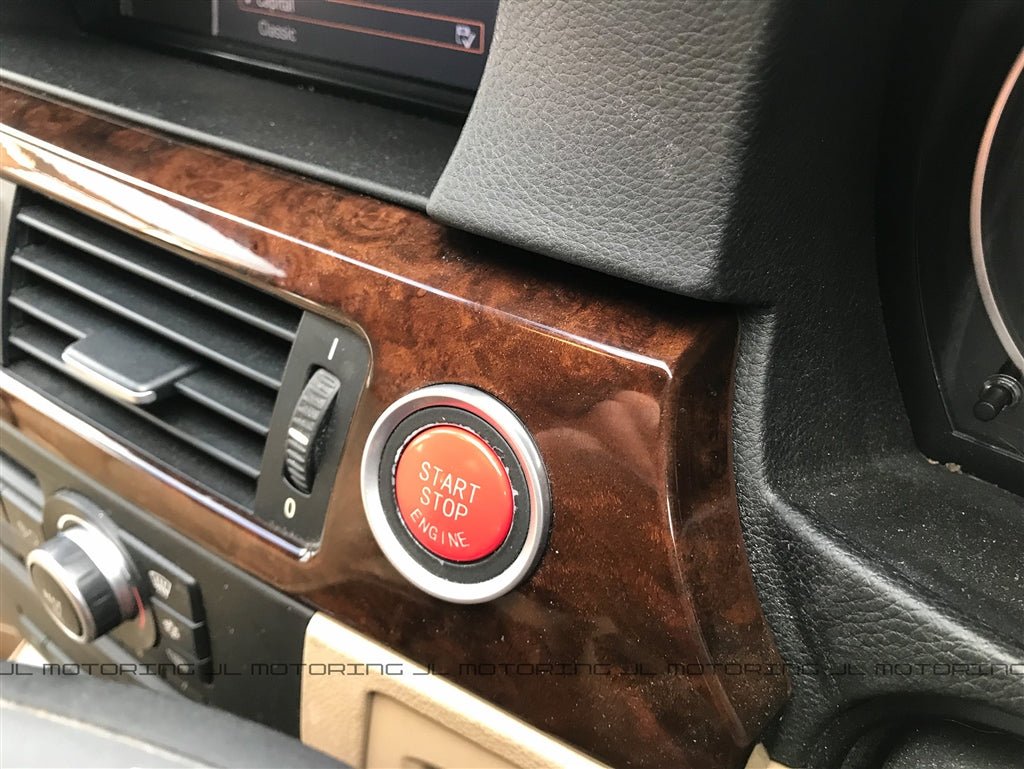 BMW E82 1M 1 Series Red Engine Start Button - JL Motoring