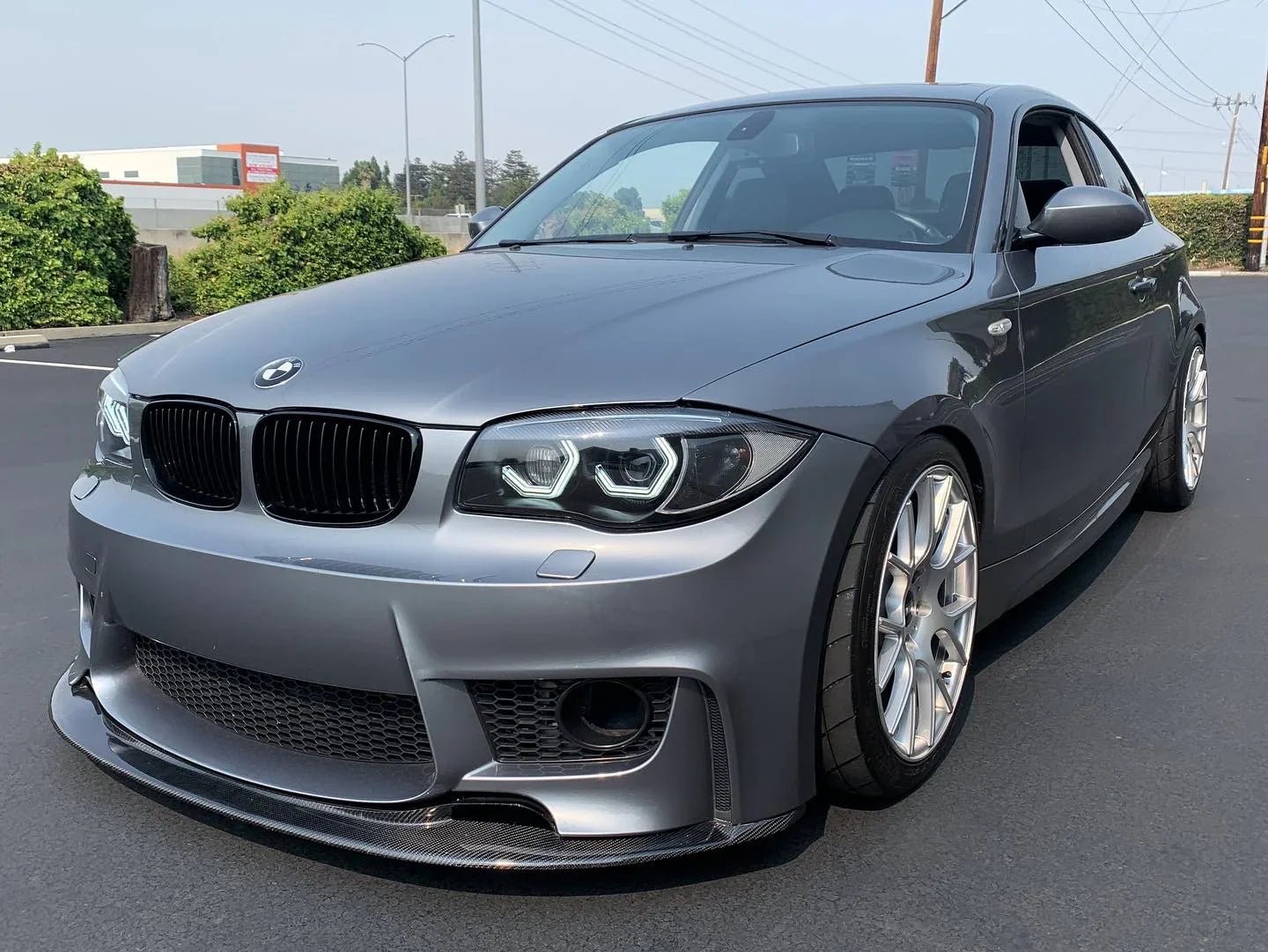 BMW E82 1M Carbon Fiber Front Lip - JL Motoring