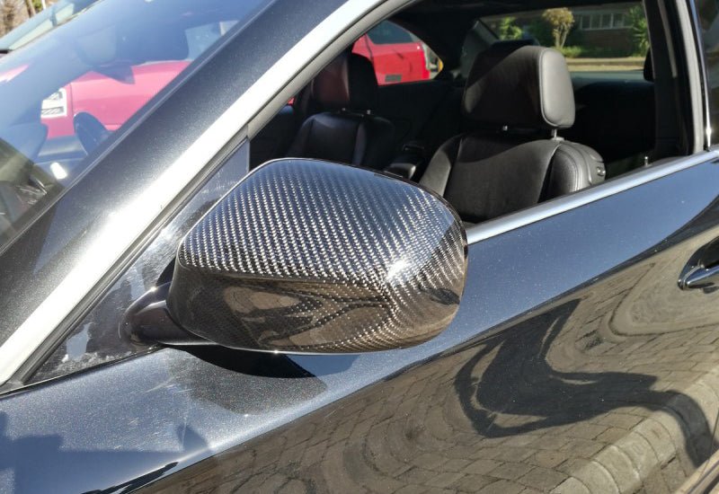 BMW E82 E88 1 Series Carbon Fiber Mirror Covers - JL Motoring