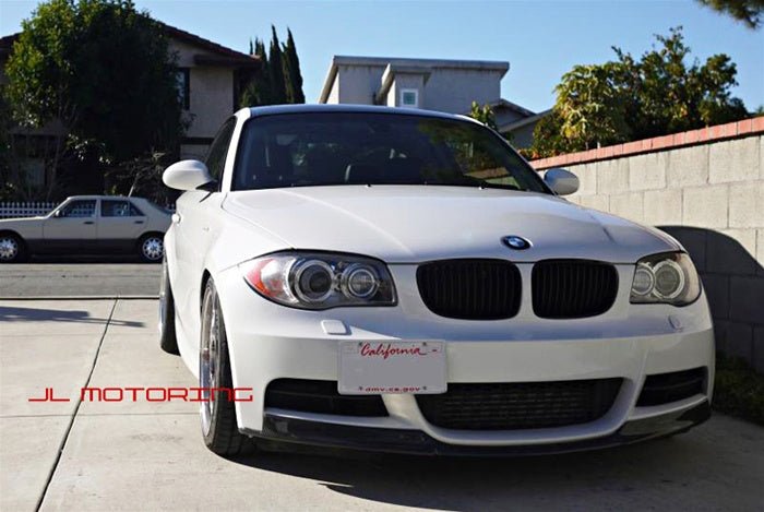 BMW E82 E88 M Sport Carbon Fiber Front Lip - JL Motoring