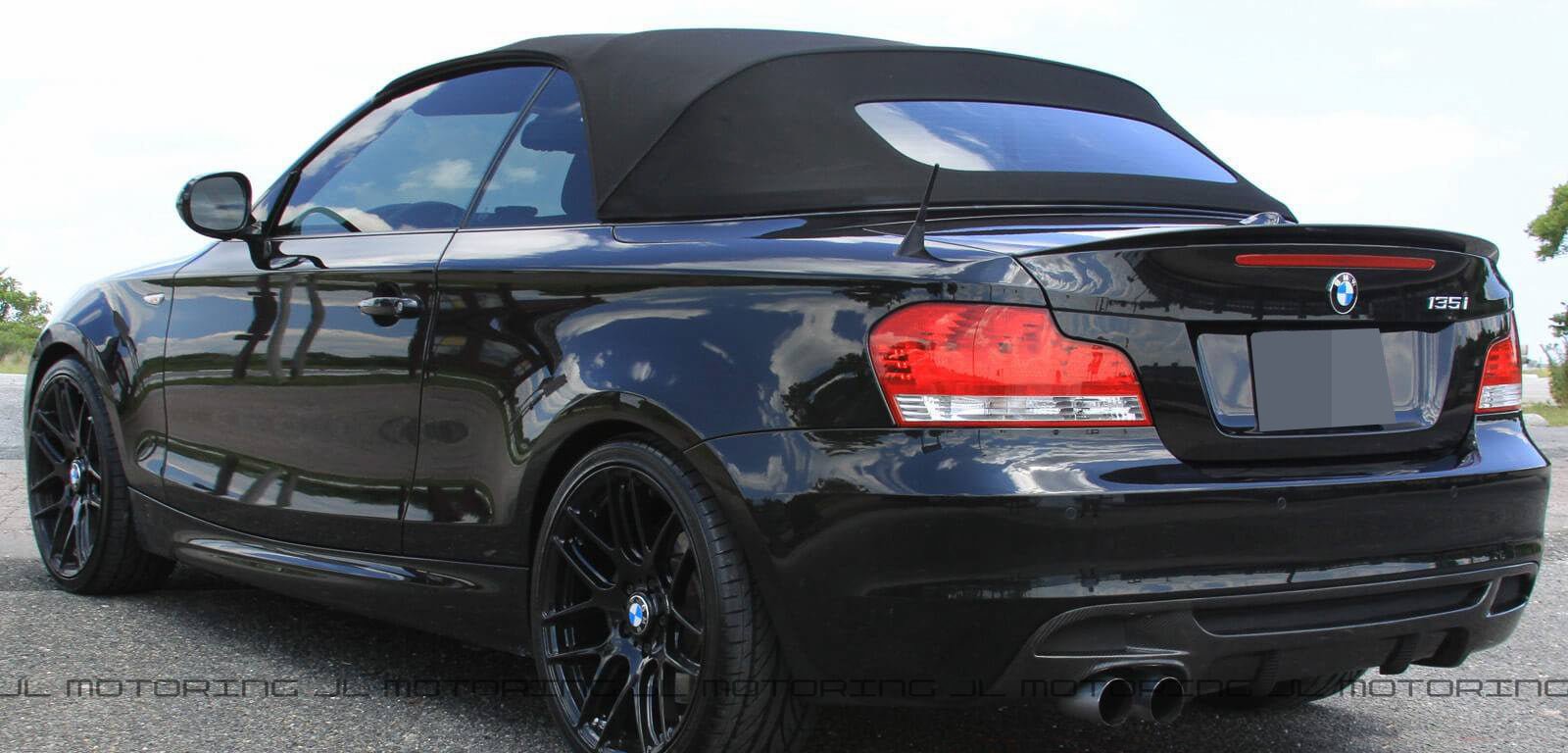 BMW E82 E88 M Sport Performance Carbon Fiber Rear Diffuser - JL