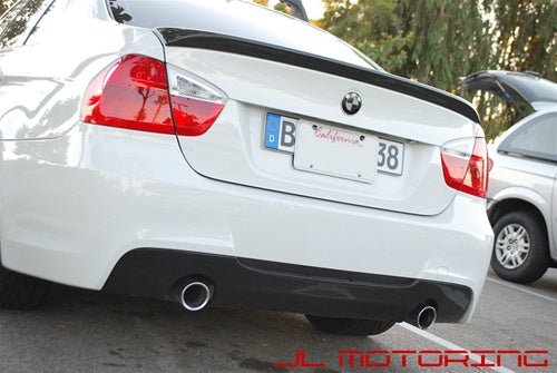 BMW E90 3 Series Carbon Fiber Trunk Spoiler - JL Motoring