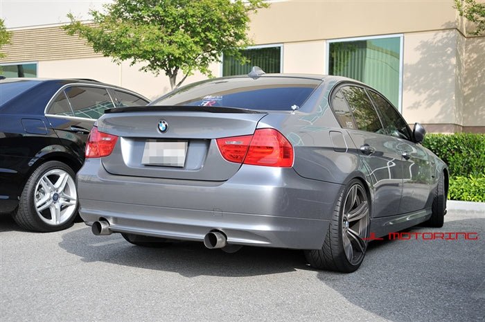 BMW E90 3 Series Performance Style Carbon Fiber Trunk Spoiler - JL Motoring