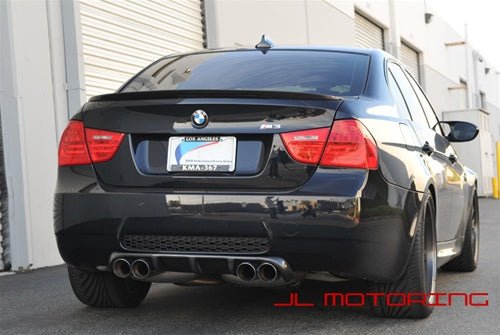 BMW E90 3 Series Performance Style Carbon Fiber Trunk Spoiler - JL Motoring