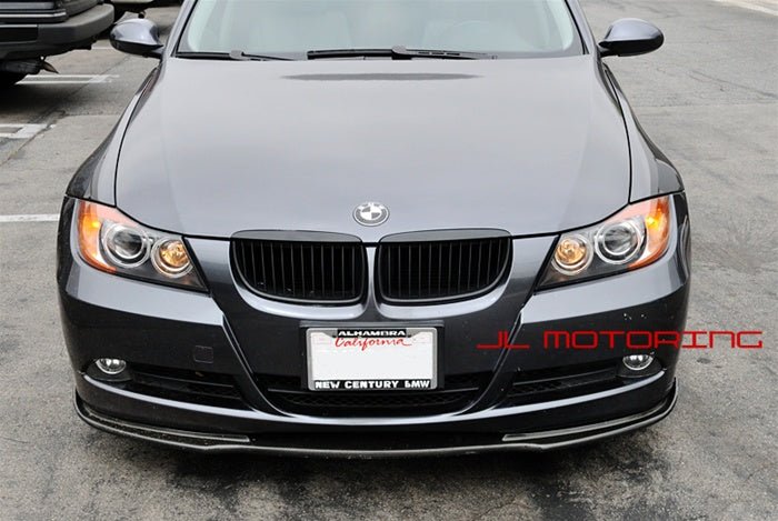 BMW E90 E91 3 Series Carbon Fiber Front Spoiler - JL Motoring
