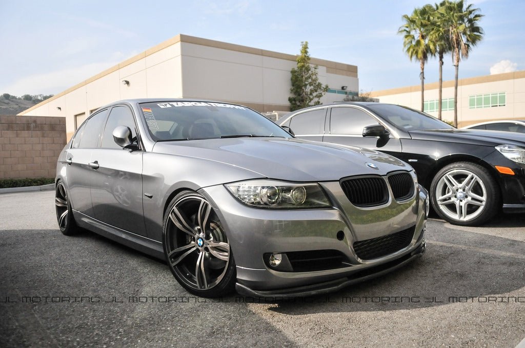 BMW E90 E91 3 Series Carbon Fiber Front Spoiler - JL Motoring