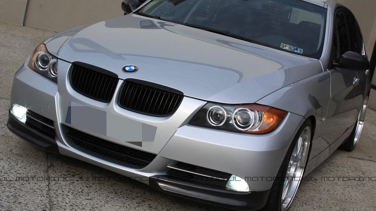 BMW E90 E91 3 Series Carbon Fiber Splitters - JL Motoring