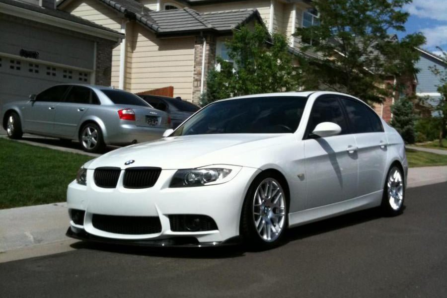 BMW E90 E91 M3 Style Bumper Front Lip - JL Motoring