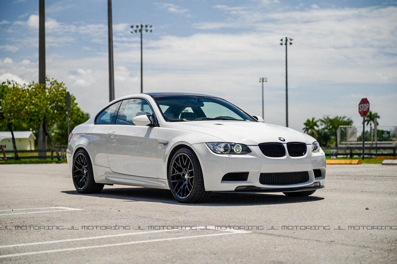 BMW E90 E92 E93 M3 Carbon Fiber Front Lip - JL Motoring