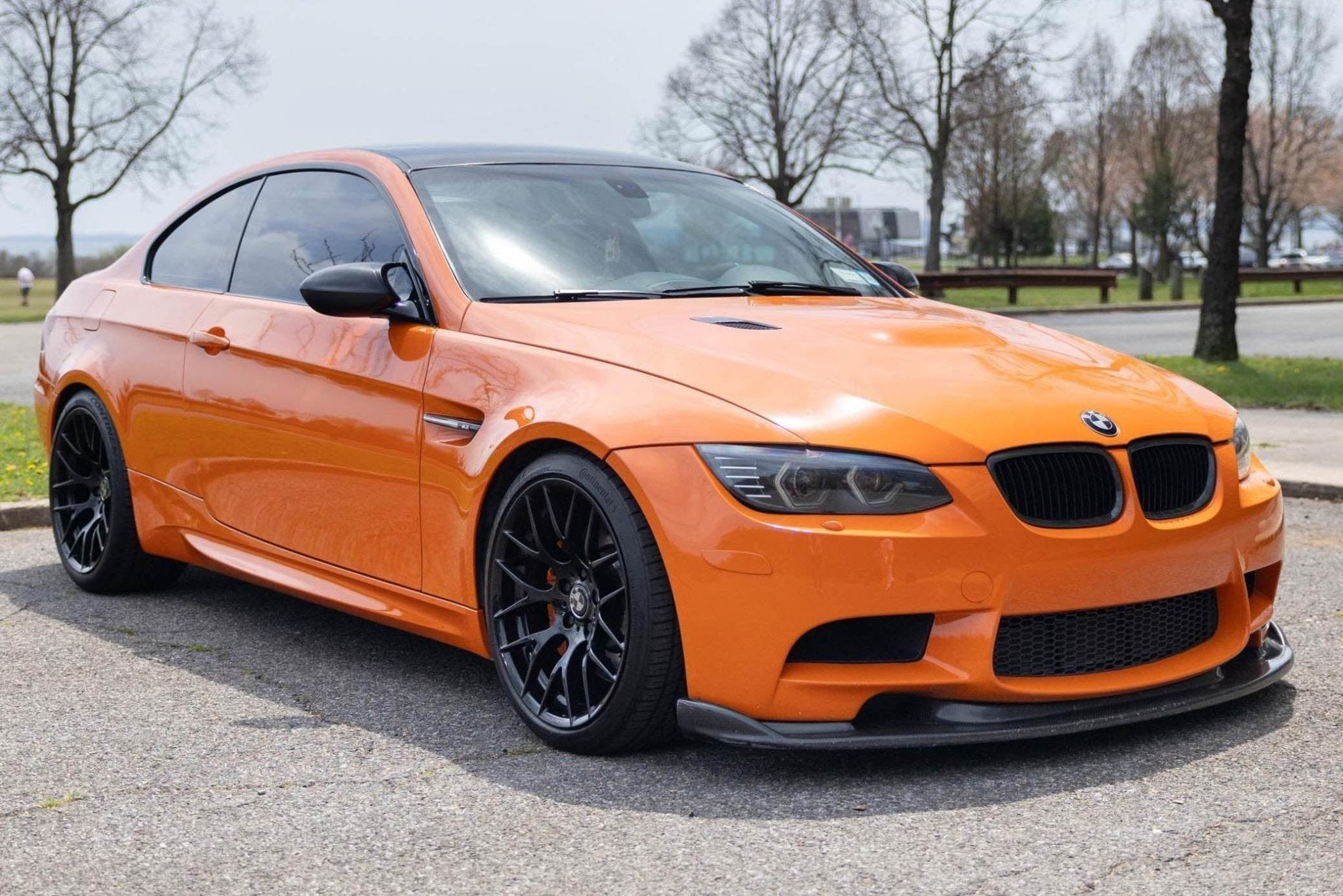 BMW E90 E92 E93 M3 Carbon Fiber Front Lip - JL Motoring