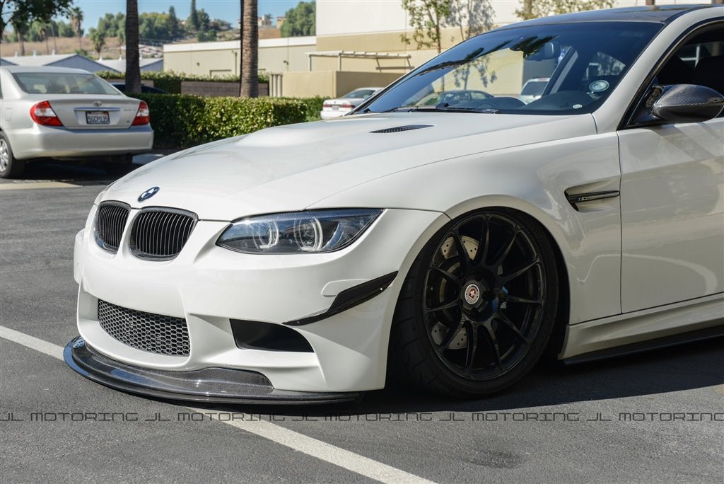 BMW E90 E92 E93 M3 GT2 Carbon Fiber Front Lip - JL Motoring