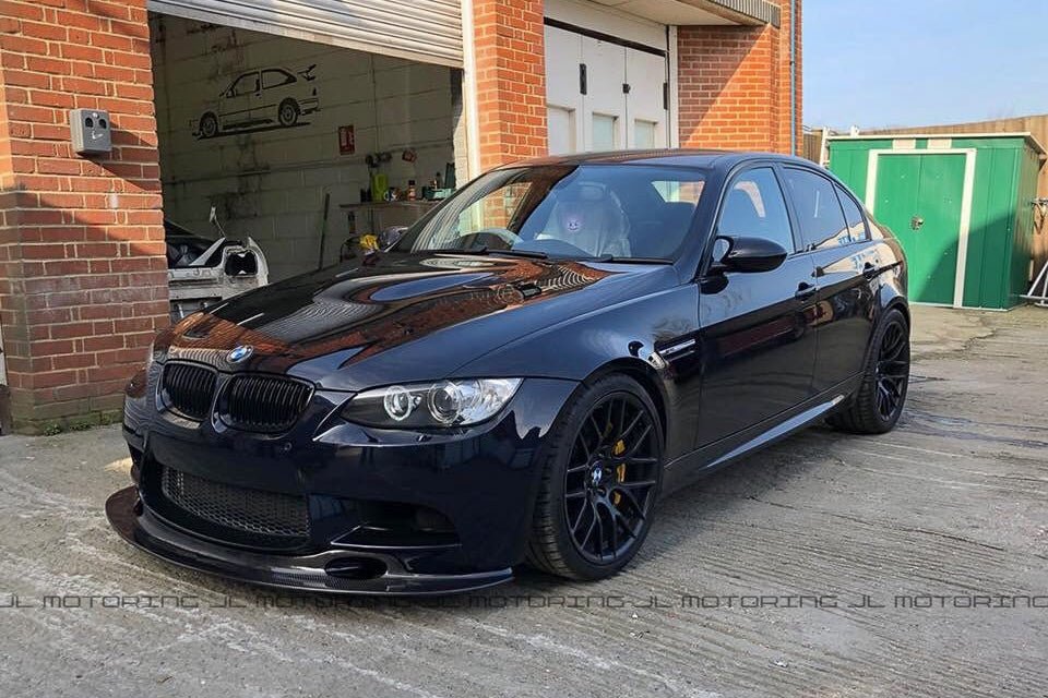 BMW E90 E92 E93 M3 GT4 Carbon Fiber Front Lip - JL Motoring