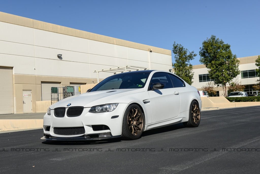 BMW E90 E92 E93 M3 Type III Carbon Fiber Front Lip - JL Motoring