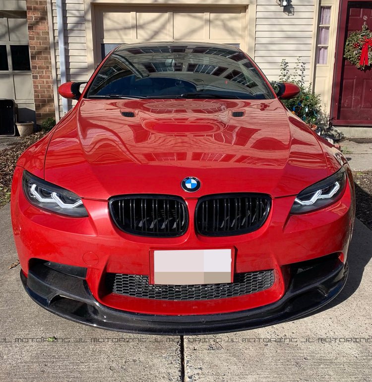 BMW E90 E92 E93 M3 Type IV Carbon Fiber Front Lip - JL Motoring