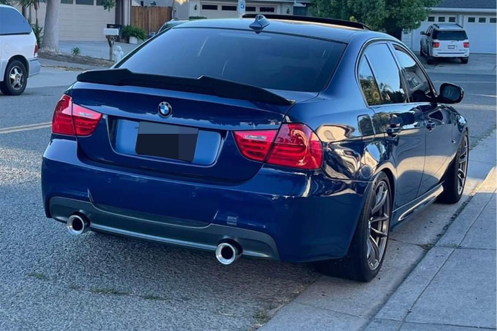 BMW E90 M3 3 Series GTX Carbon Fiber Trunk Spoiler - JL Motoring