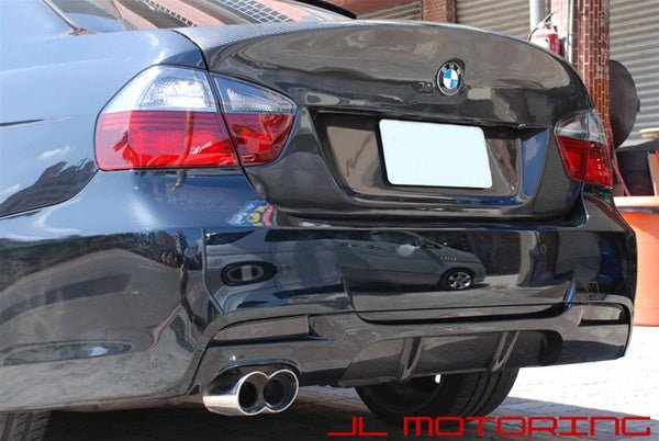 BMW E90 Sedan CSL Style Carbon Fiber Bootlid Trunk - JL Motoring