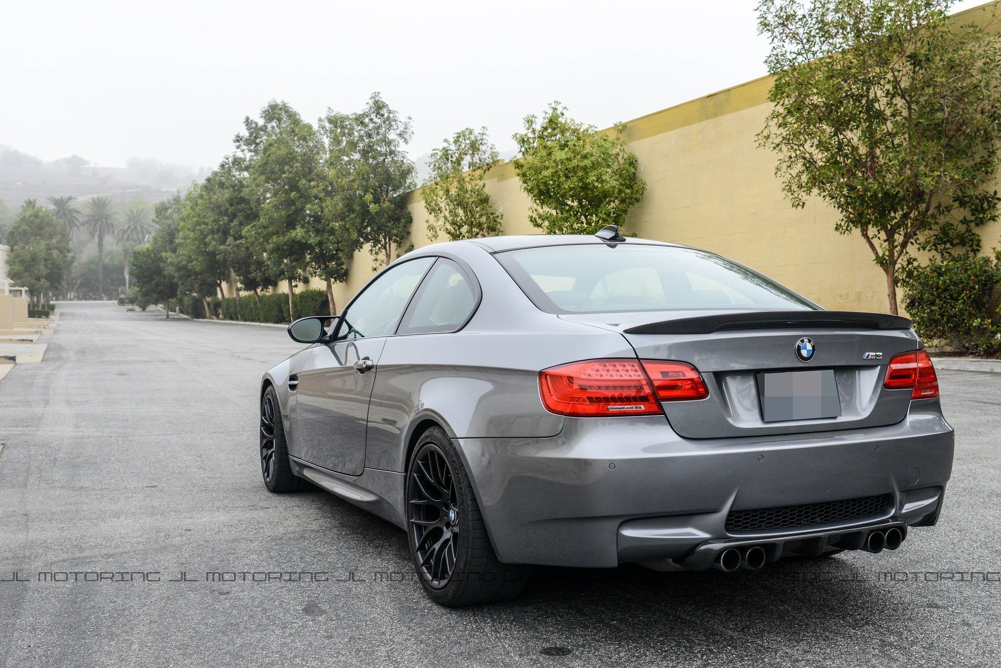 BMW E92 3 Series Coupe Performance Style Carbon Fiber Trunk Spoiler - JL Motoring