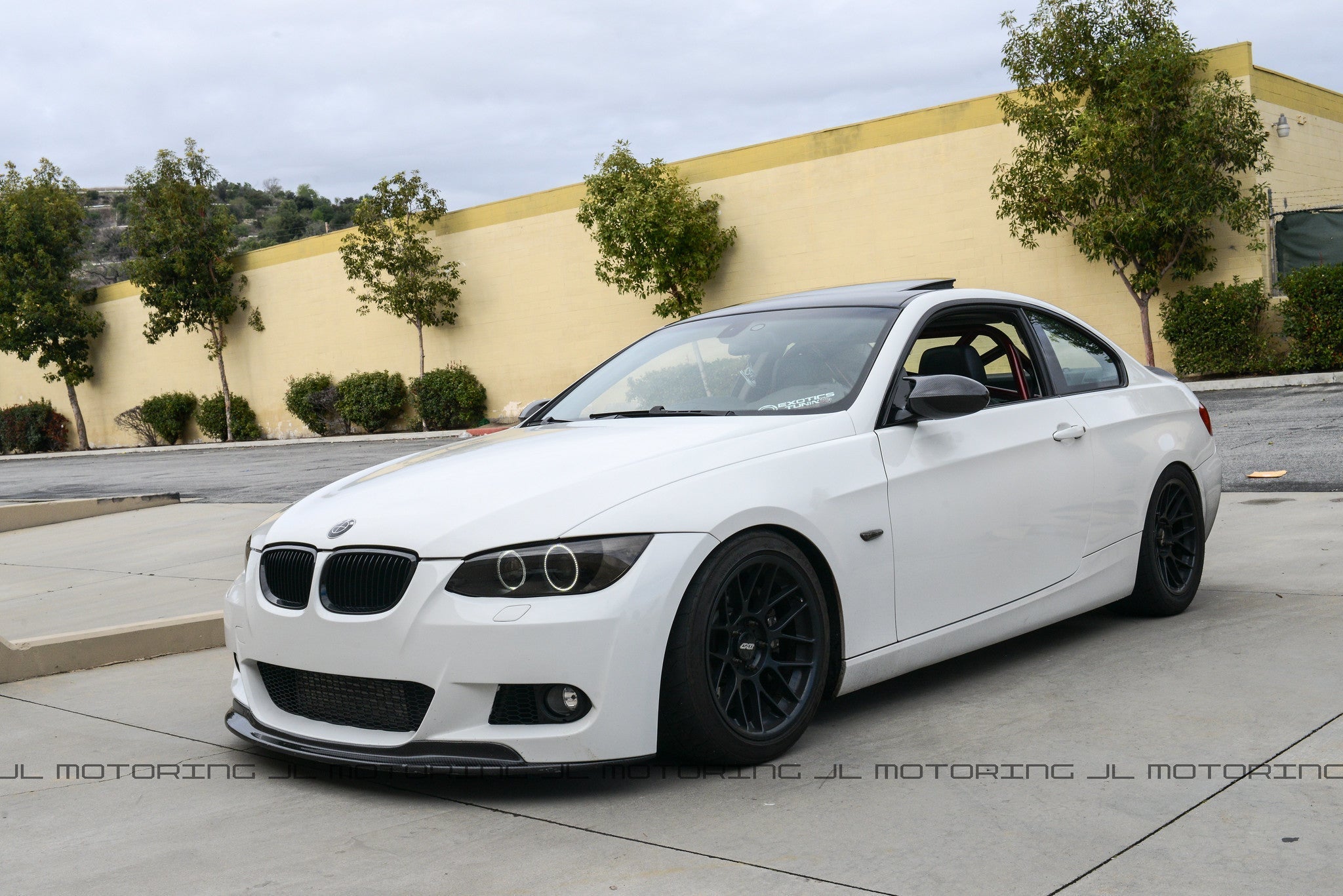 BMW E92 E93 3 Series M Sport Carbon Fiber Front Lip - JL Motoring