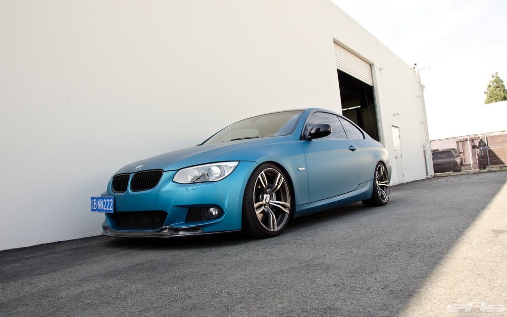 BMW E92 E93 3 Series M Sport LCI Carbon Fiber Front Lip - JL Motoring