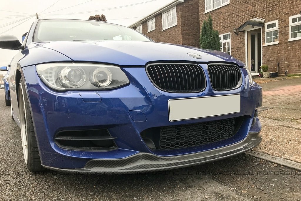 BMW E92 E93 3 Series M Sport LCI Carbon Fiber Front Lip - JL Motoring