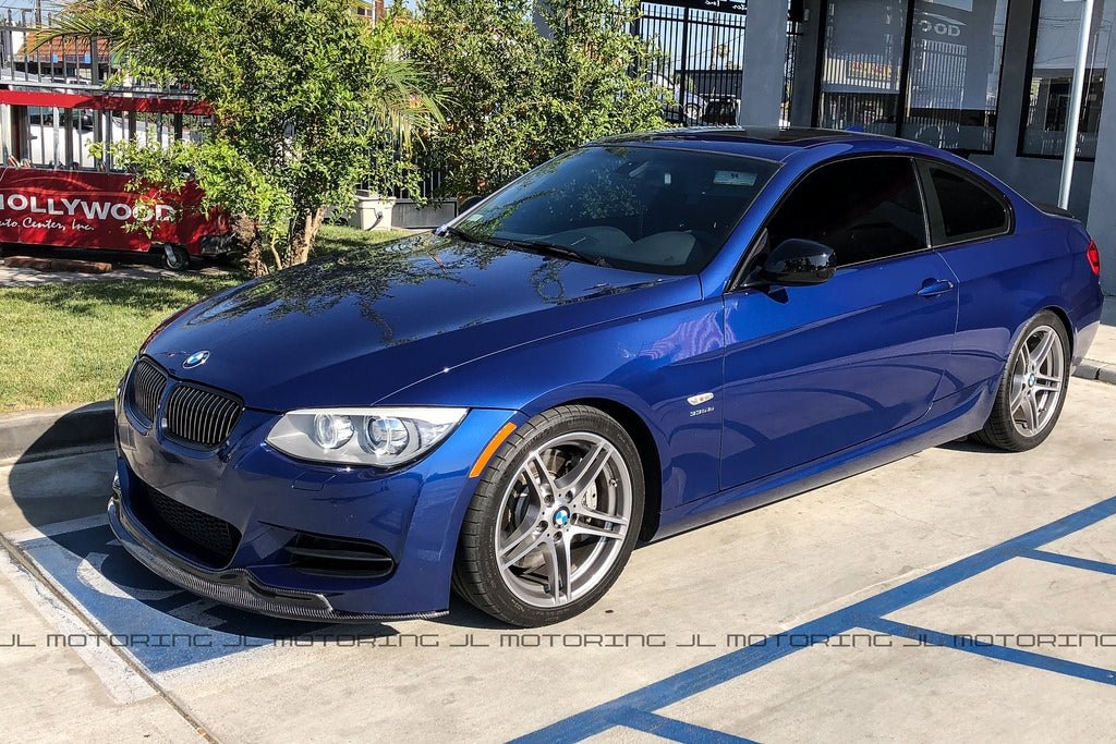 BMW E92 E93 3 Series M Sport LCI Carbon Fiber Front Lip - JL Motoring