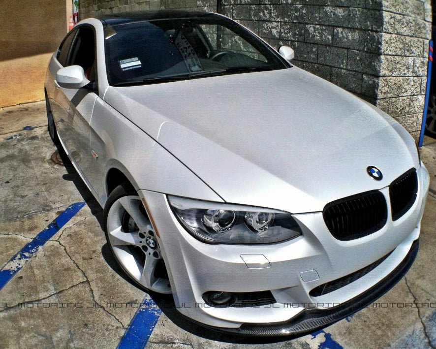 BMW E92 E93 3 Series M Sport LCI Carbon Fiber Front Lip - JL Motoring