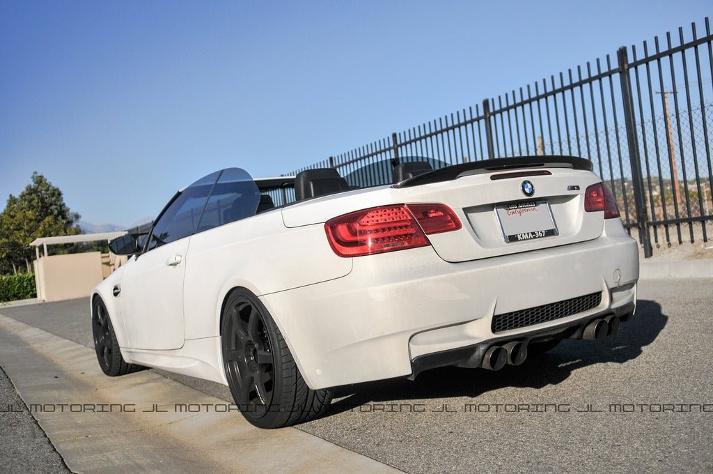 BMW E92 E93 M3 3D Style Carbon Fiber Rear Diffuser - JL Motoring