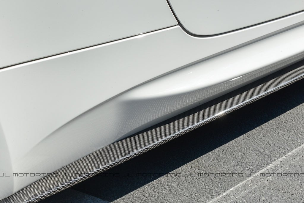 BMW E92 E93 M3 GTS Carbon Fiber Side Skirts - JL Motoring